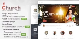 Discover a theme perfect for churches