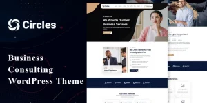 Circles is a business related WordPress theme. Various startup companies