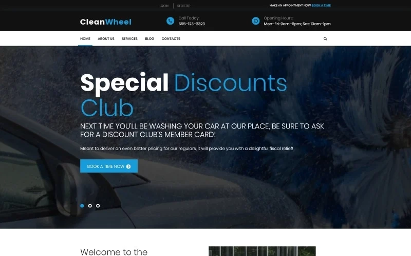 CleanWheel is a responsive Car Wash WordPress Theme powered by Cherry Framework 5 and intuitive Power builder. Developed specifically for cleaning service and other maintenance businesses