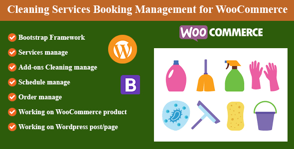 Streamline your cleaning service bookings with our WordPress  WooCommerce plugin. Easy integration