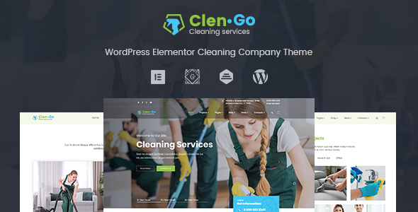 Are you searching for the ultimate theme to power your cleaning service business website? Look no further! Introducing the "Clengo - Cleaning Services Elementor WordPress Theme" from ThemeForest. It's sleek