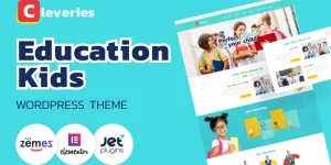 Cleveries will help you create a stylish website dedicated to educational topic in Elementor Page builder. Represent your courses for kids