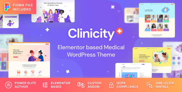 Clinicity Medical Clinic WordPress theme is a dedicated solution for any family clinic or a large hospital