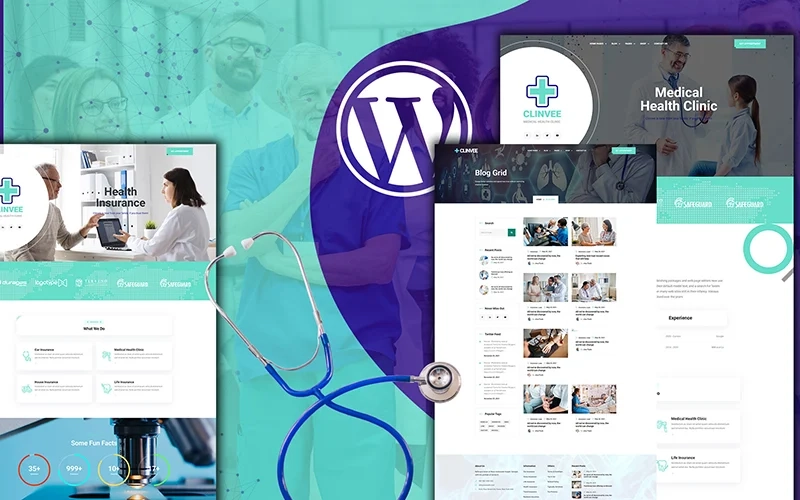 Clinvee Doctor Medical Clinic Responsive Premium WordPress Theme is specially designed for medicals and hospital/healthcare industry and can be used for dental website