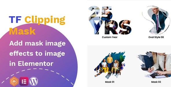 Transform your Elementor designs with the Clipping Mask addon! Create stunning image effects using over 12 pre-made masks or upload your own SVG/PNG. Enjoy unlimited design options