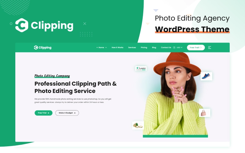 Clipping - The Ultimate WordPress Theme for Image Editing and Clipping Path Agency Meet Clipping - the best WordPress theme for clipping path or image editing services. This WordPress theme is fully dedicated to websites that are engaged in image editing or clipping path services. It is designed carefully to…