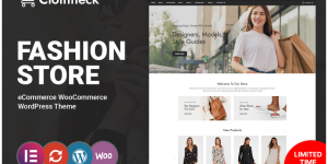 Discover the Clothfleck Fashion Designer Clothes WooCommerce Theme