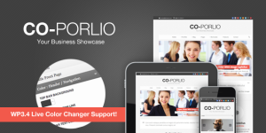 Coporlio Feature-Rich WordPress Theme Hey there