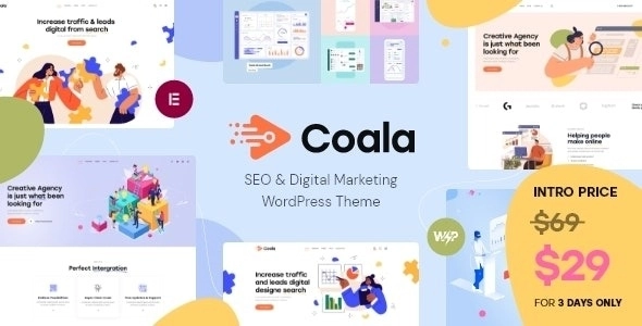 Coala is best suited for contemporary marketing studio and creative agency