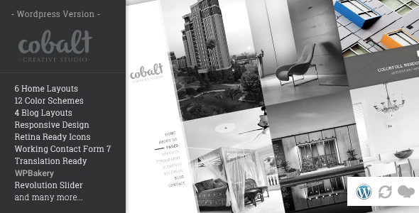 Cobalt is an Responsive WordPress Theme for Architects  Creatives