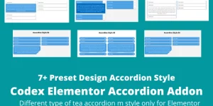 Codex Elementor Accordion is the best accordion plugin for WordPress