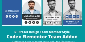 Codex Team - WordPress Elementor Addons Plugins WordPress Plugin