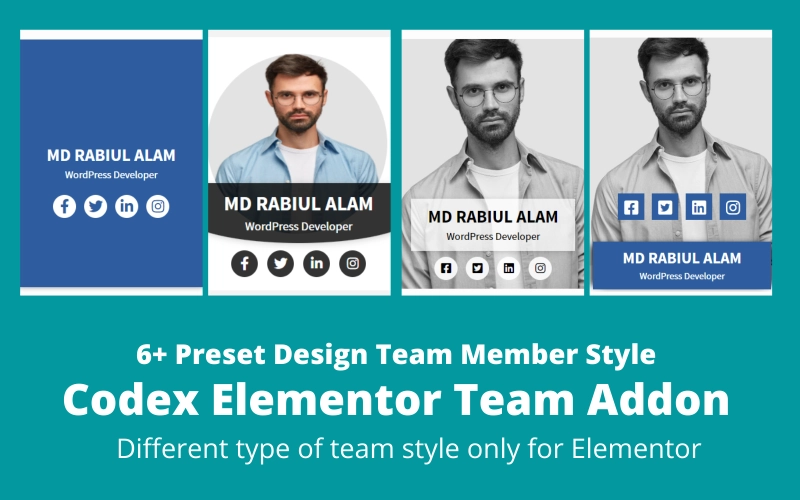 Codex Team - WordPress Elementor Addons Plugins WordPress Plugin