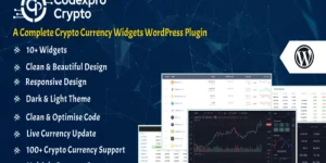 CodexPro Cryptocurrency Widget WordPress Plugin