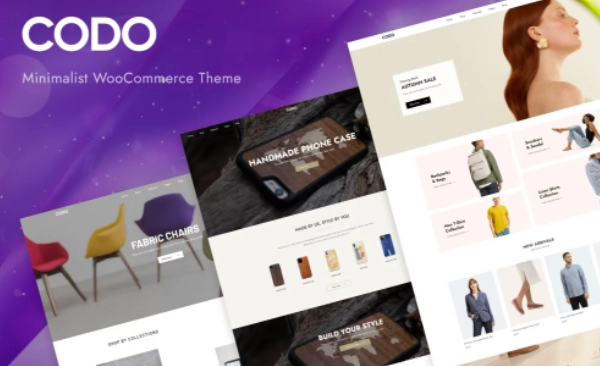 Codo is a clean  minimal WooCommerce Theme for shopping online stores. Codo is sleek and spacious design is jam-packed with features to suit brands active across multiple channels. Codo is a powerful WooCommerce theme puts your products in focus