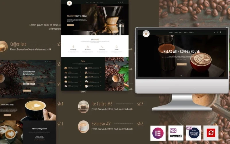 Coffee House is a WordPress theme product from ThTheme about coffee and restaurants. Are you looking to build your online coffee shop? Coffee House will be the best choice for you. Moreover