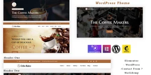 Coffeemaker is the special ingredient you’ve been missing that will help you build an irresistible Coffee Shop website Which will be solve your expectation. The Coffee Maker theme you can use for Coffee Shop