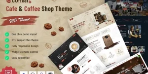 Coffeet is excellent for your cafe  coffee shop on the web. Employing this template