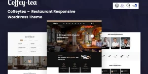 Coffeytea is a Best Responsive restaurant WordPress theme. the theme make for the restaurant-related website. it a good WP theme for your restaurant website. it's created by elementor page builder and free google font