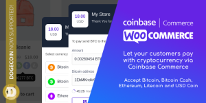 Integrate cryptocurrency payments easily with the Coinbase Commerce for WooCommerce plugin. Accept Bitcoin  more. Subscribe to Bevaultx today!