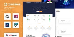 Coingrove is a cryptocurrency Elementor Template. Coingrove is the best solution for the CryptoCurrency and Bitcoin Trading Platform website. This theme allows creating a Modern and professional website in a few minutes. Coingrove is a fully functional cryptocurrency WordPress theme for everything a bitcoin or other cryptocurrency website needs. The…