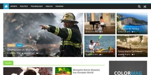 ColorMag helps you to create your blog or magazine site with ease. Perfect for news