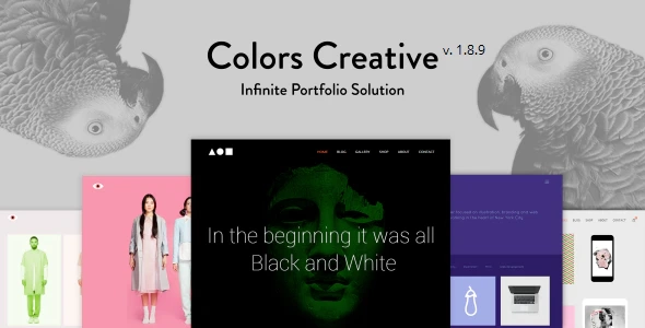 Discover Colors Creative - a premium WordPress theme with mind-blowing color options for creative professionals. Bring your website to life!