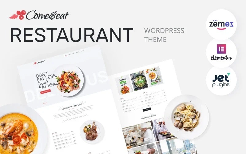 ComeEat is a perfect solution for presenting your restaurant in the most extraordinary way. This theme has a modern design and powerful functionality. You will be able to highlight all the main features of your restaurant easily. You will showcase the menu and bright images of dishes served in your…