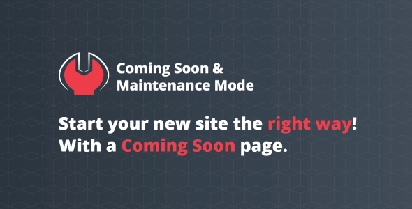 Start your new site the right way with a Coming Soon page! Forget about complicated plugins that’ll waste hours of your time. We know you’re busy  need fast results! Coming Soon is extremely easy to use