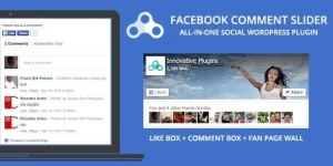 Boost your WordPress site with the Facebook Comment Slider plugin! This all-in-one tool features a modern comment box