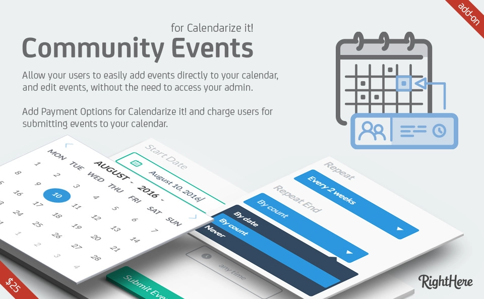 Boost community engagement with Community Events – Calendarize it! Effortlessly manage