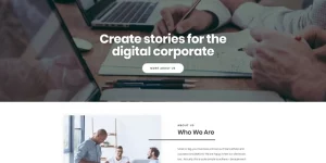 Present your business consulting company in an appropriate way with Commuz theme. There are pre-made pages