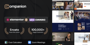 Discover the power of the Companion Corporate Business WordPress Theme from Bevaultx. Perfect for any business