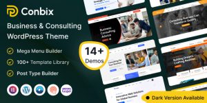 Conbix – Business Consulting WordPress Theme is a powerful and versatile theme that is designed specifically for businesses and organizations in the consulting and advisory industry. With its clean and modern design