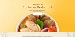 The theme will perfectly fit a number of food related web projects. It is fully responsive