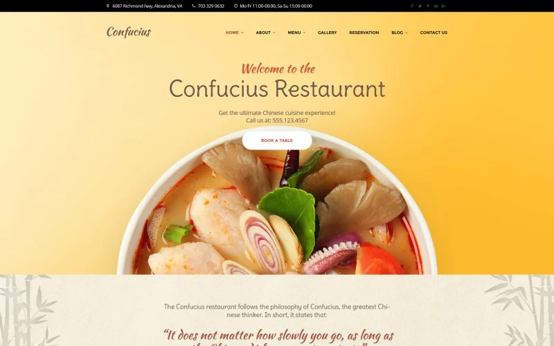 The theme will perfectly fit a number of food related web projects. It is fully responsive