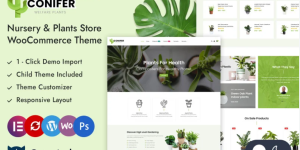 Discover the Conifer Plant Store WooCommerce Theme