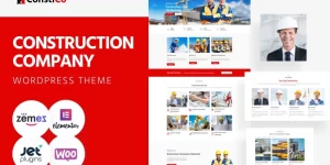 Perfectly equipped theme ready for use in Construction is Constico! Crafted with attention to details and functionality this theme contains a bundle of top-notch plugins which enhance your website with various features. With Constico you will be able to manage and customize your content with powerful drag and drop Elementor…