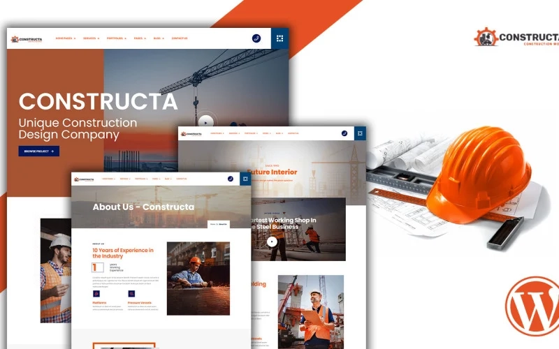 Constructa - Construction Service WordPress Theme