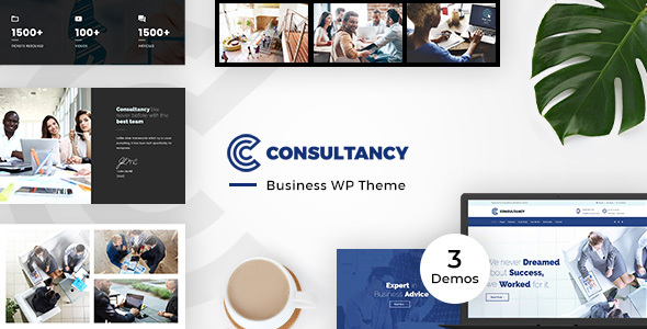 Consultancy is the contemporary consulting WordPress theme. Businesses such as Agency