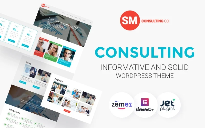 In case you have a consulting company and want to help people in making their business or services prosper than the Consulting Co WP Template is exactly what you are looking for! The combination of modern design and a bunch of useful and determined information will assist you in the…