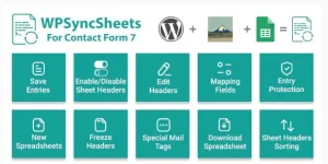 Effortlessly sync your Contact Form 7 entries to a single Google Spreadsheet with the WPSyncSheets plugin. Enjoy real-time data management