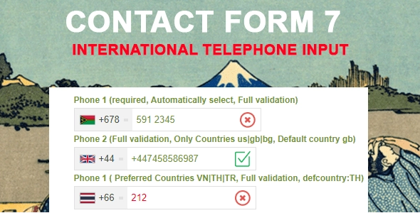 Boost your WordPress forms with Contact Form 7 International Phone Input