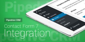 Contact Form 7 Pipedrive CRM Integration is a Pipedrive CRM integration plugin for WordPress that makes it really simple to send your Contact Form 7 forms directly to your Pipedrive CRM account. After the integration