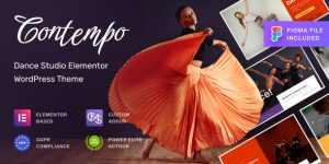 Create a stunning online presence for your dance school with the Contempo WordPress Theme. Responsive