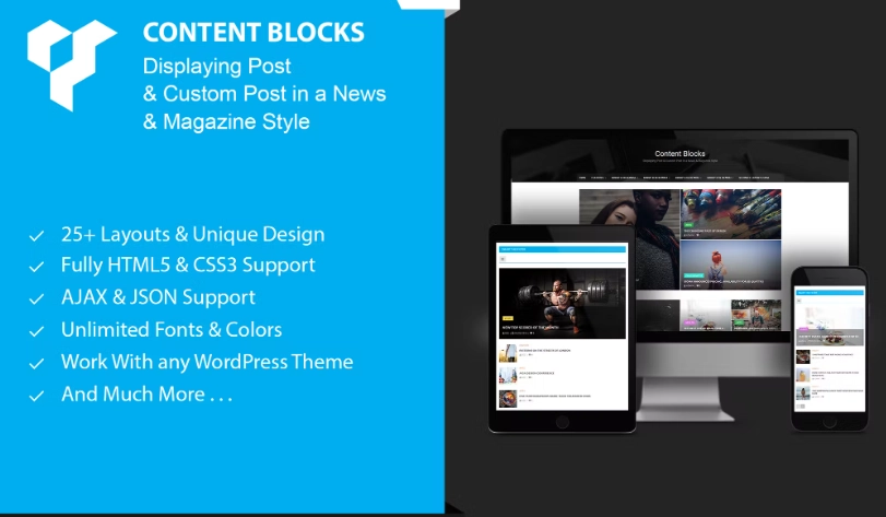 25+ Layouts  Uniques Design Custom Taxonomies  Custom Post Types Support Retina Ready Hashtag Filters Inline Post Read Popup Lazyload Support 100% Responsive Design HTML5  CSS3 Support Mobile Friendly SEO Optimized Quick  Easy Setup Beautiful Lightbox Gallery Filter: Smart Tabs  Hashtag Filters Video Lightbox Support: Youtube