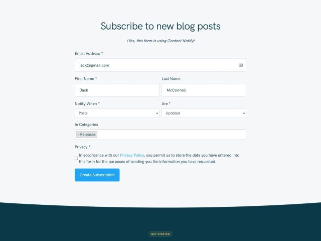 Allow anyone to create subscriptions to any content on your WordPress site. When content Notify Nulled is published or updated that matches their subscription