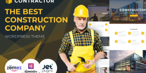 Elevate your architecture and construction projects with our Contractor WordPress Elementor template! Featuring stunning designs