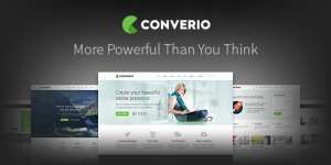 Boost your website with Converio Responsive Multipurpose WordPress Theme - flexible