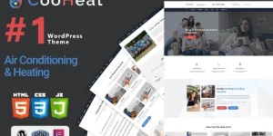 CooHeat is a strong and powerful WordPress theme for HVAC businesses. It's especially designed and developed for for air conditioning